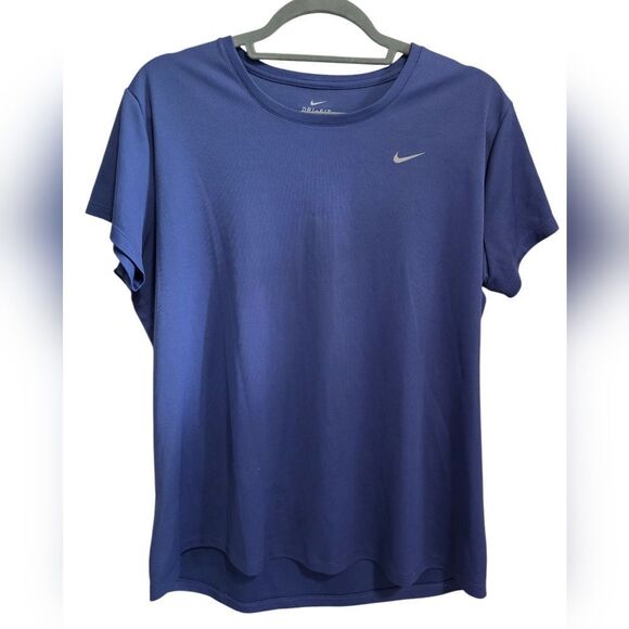 Nike Blue/ Perriwinkle Athletic Dri Fit T-Shirt - Picture 1 of 5